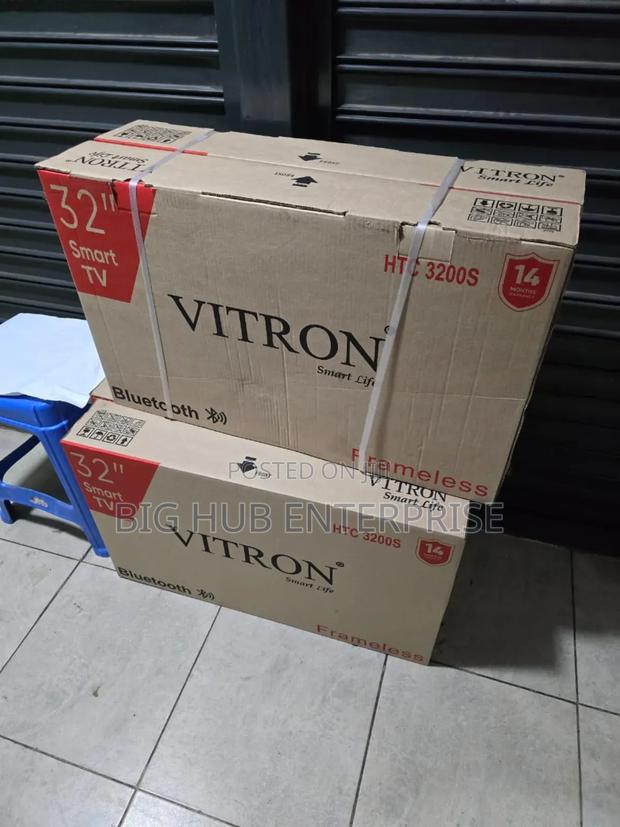 Vitron Htc3200s,32"Inch Frameless Smart Android Tv Netflix - thumbnail 2