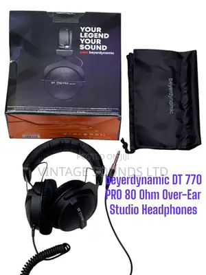 Beyerdynamic Dt 770 Pro 80 Ohm Over-Ear Studio Headphones