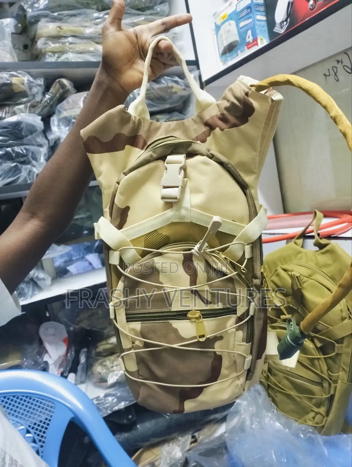 Jungle Green Tactical Hydration Bag