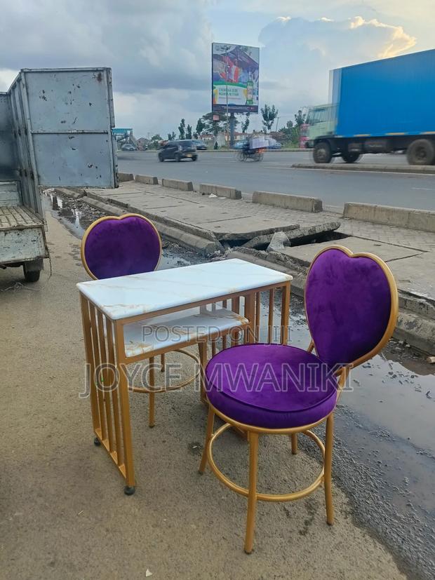 Love Seat Make Design, Manicure Set and Marble Table  - main view