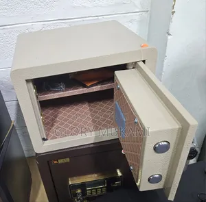 Fireproof Cash Safe Box Cream