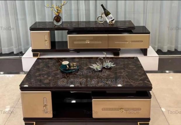 Gold Brown Dinning Tables - main view