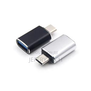OTG Adapter Type-C USB3.0 Mobile Phone Black - thumbnail 2