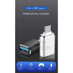OTG Adapter Type-C USB3.0 Mobile Phone Black
