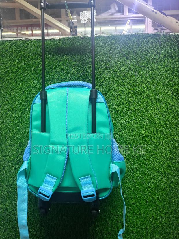 Trolley Cartoon Themed School Bag - thumbnail 5