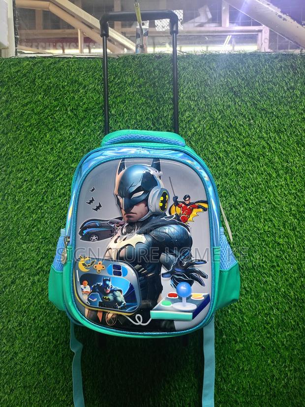 Trolley Cartoon Themed School Bag - thumbnail 6