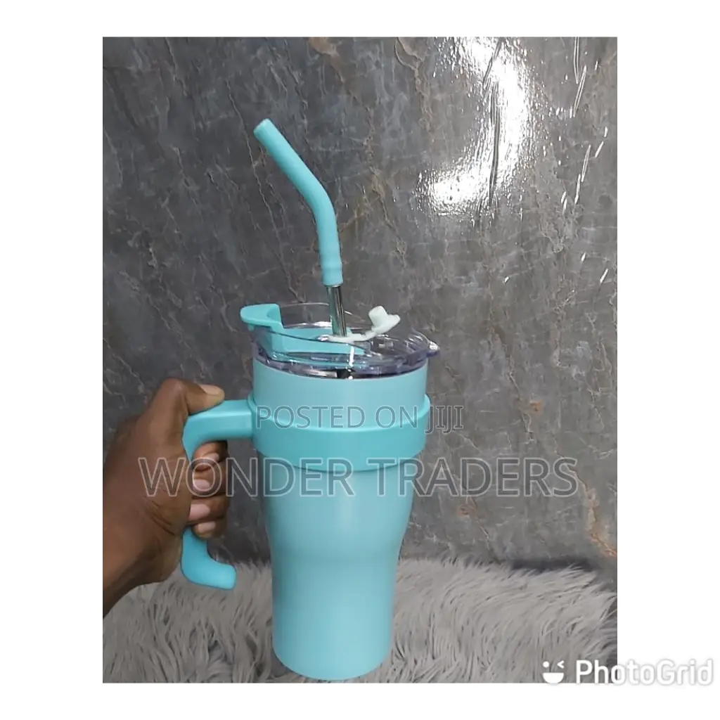 1200thermo Cup With Straw and Stickers