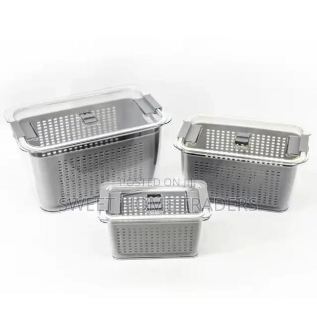 3pcs Fresh Food Storage Containers 