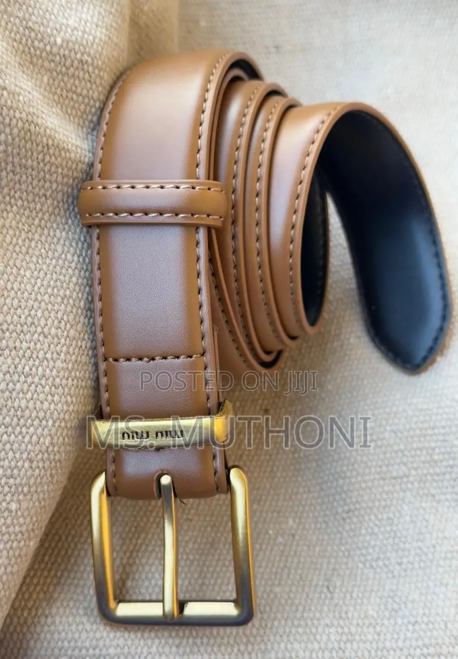 Ladies Genuine Leather Belts Available