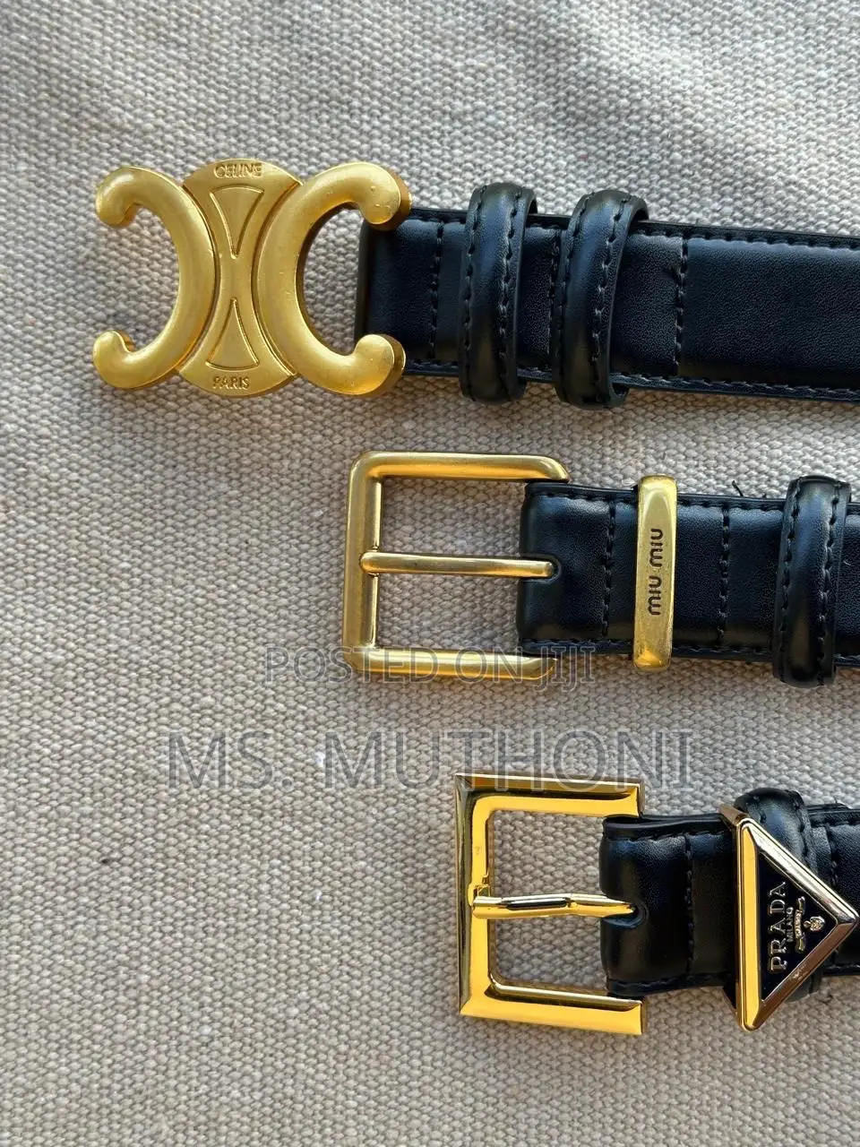Leather Jeans / Dress Belts for Ladies