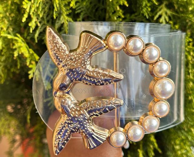 Ladies Wide Clear Belts - thumbnail 3