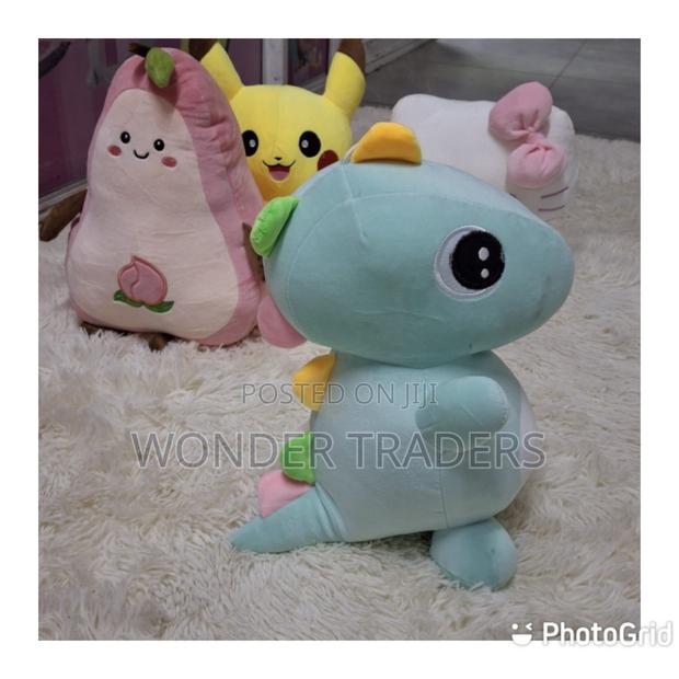 *Stuffed Dinosaur Cartoon* - main view