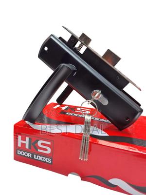 Door Lock Matt Black - thumbnail 2