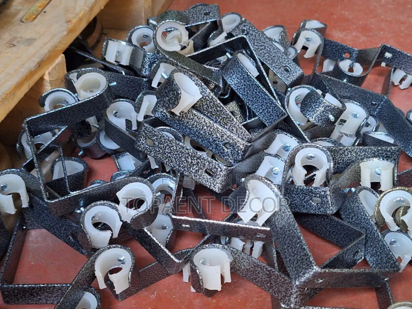 Silver Grey Powder Coated Ceiling Brackets