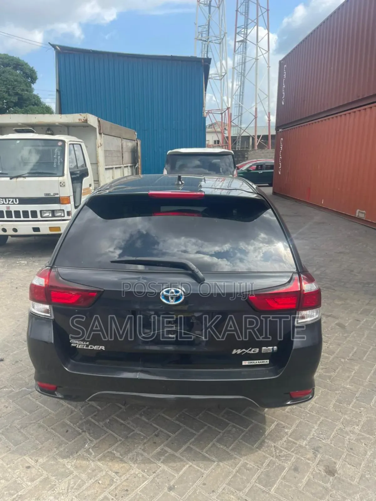 Toyota Corolla Fielder 2018 Black