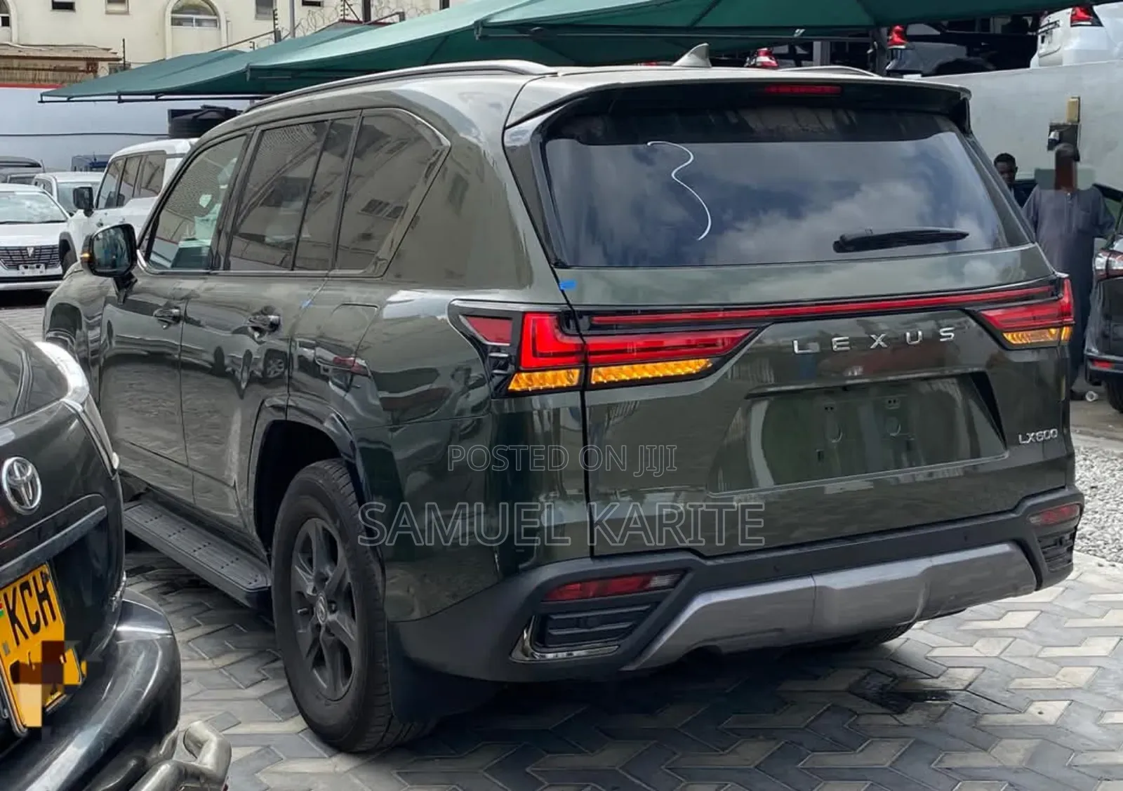 New Lexus LX 2024 Green