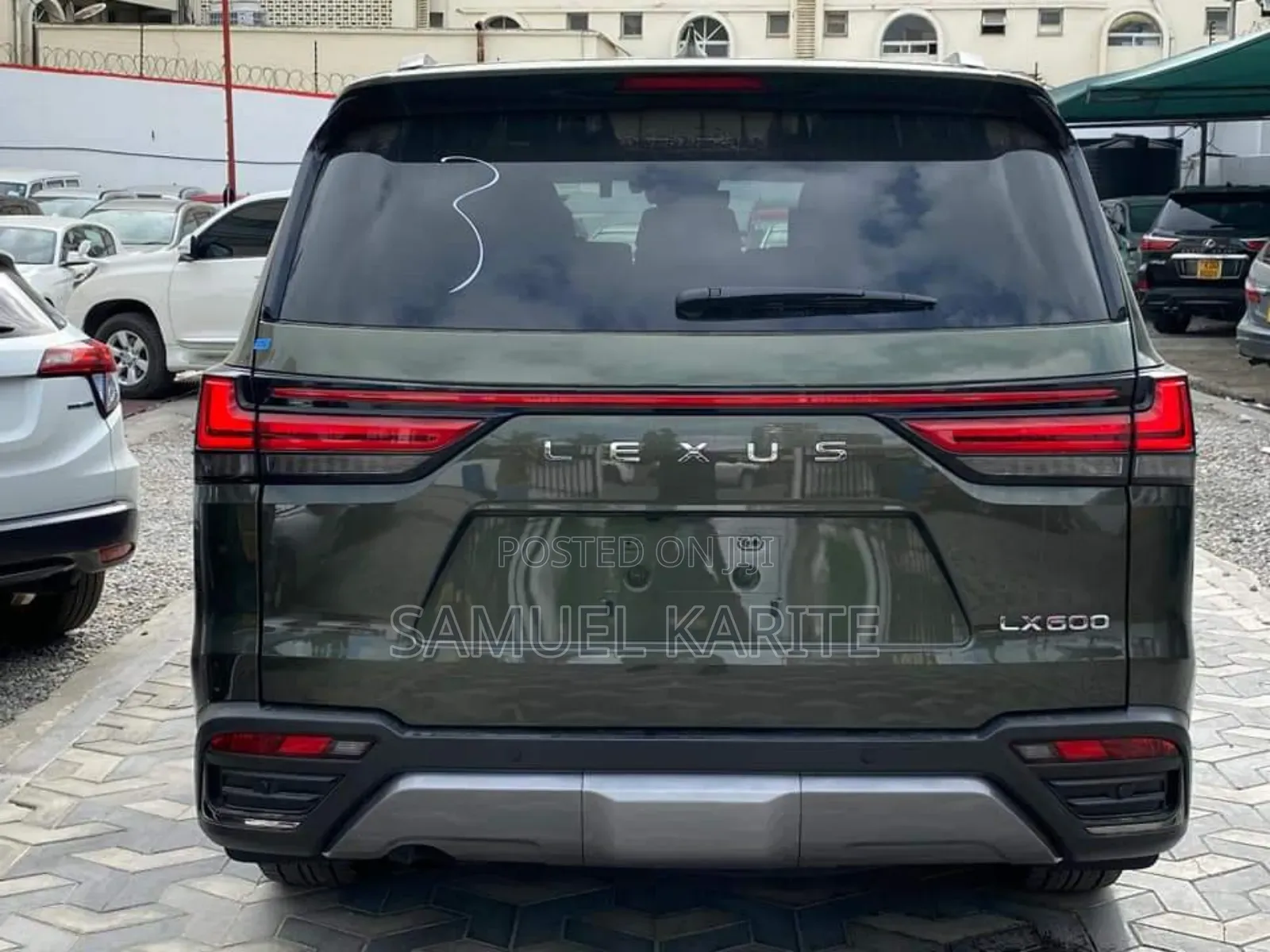 New Lexus LX 2024 Green