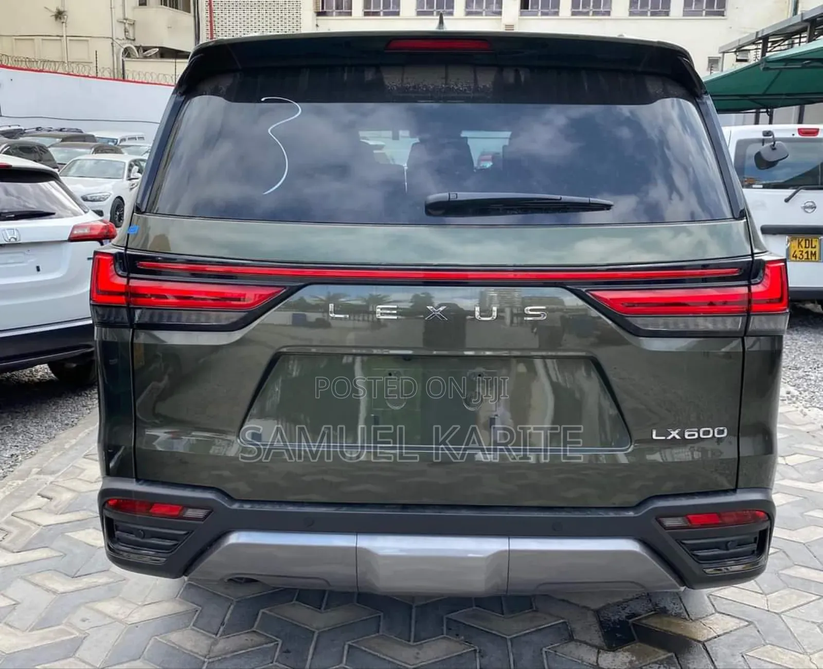 New Lexus LX 2024 Green