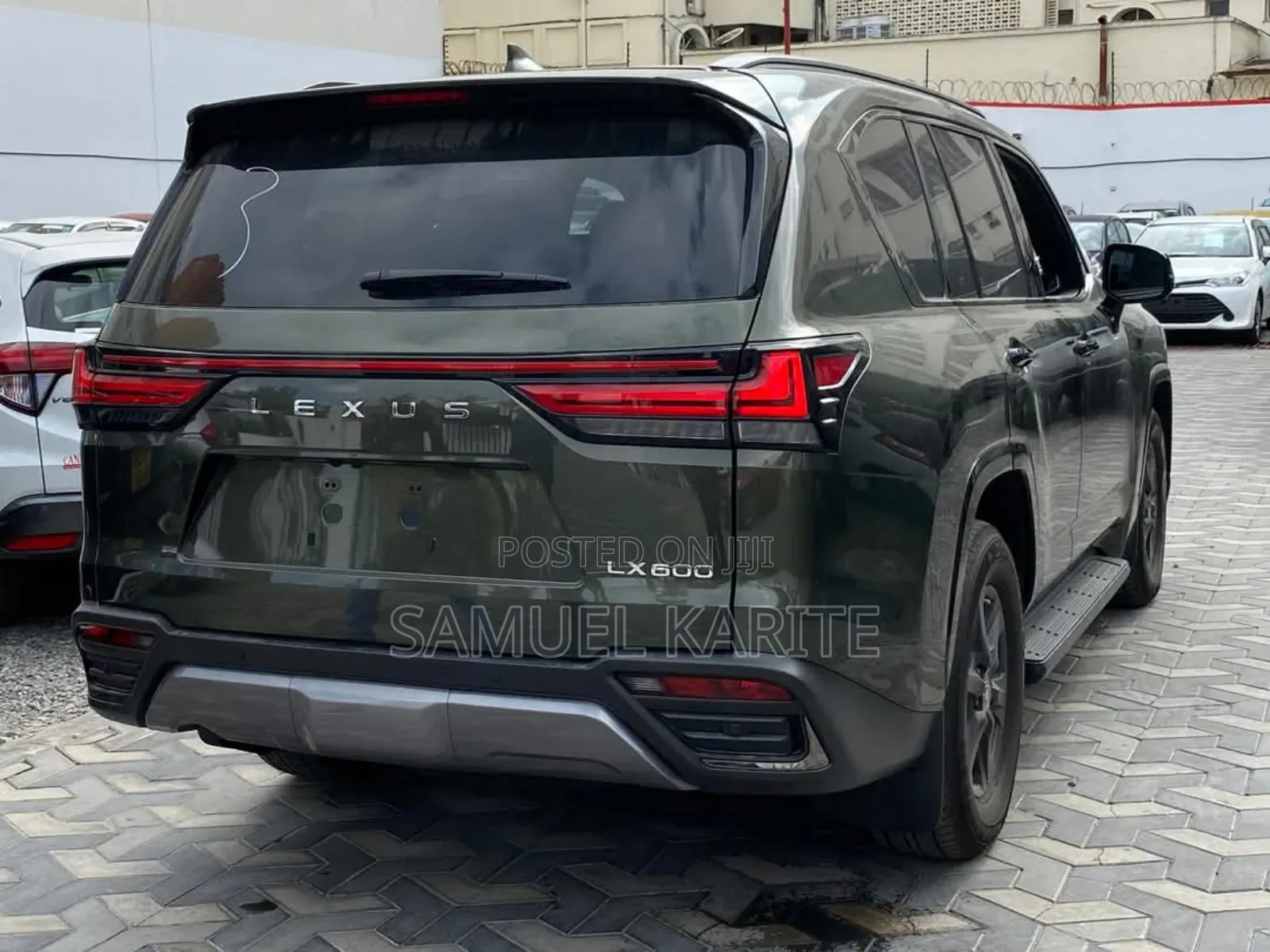 New Lexus LX 2024 Green