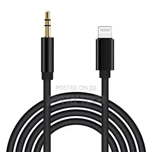 Lightning to 3.5mm Aux Cable for Car Compatible With iPhone