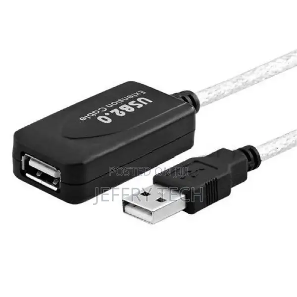 USB Extension Cable With Repeater a Male to a Female 10m