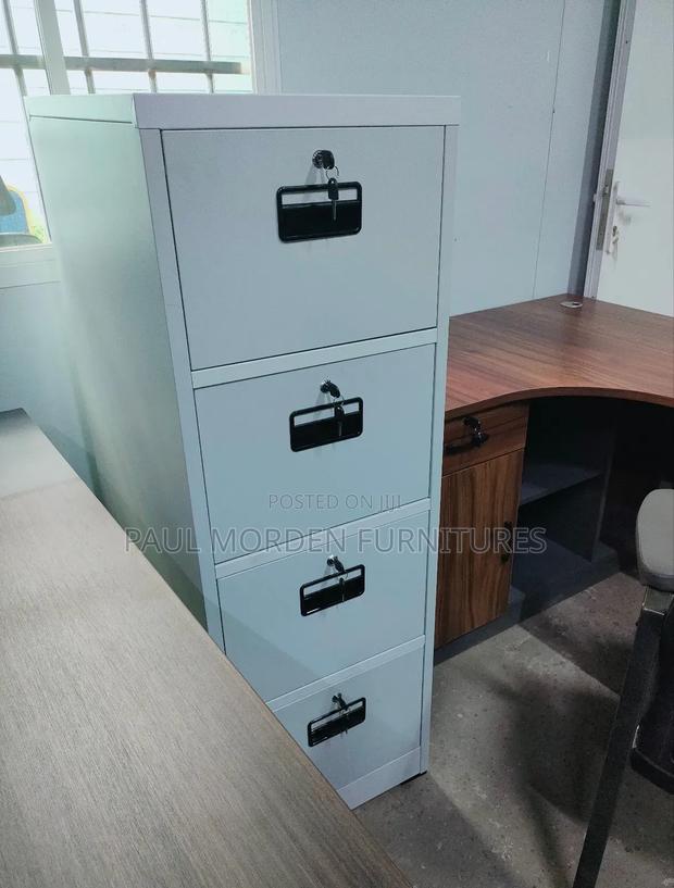 4_drawers Metallic Filling Cabinet - main view
