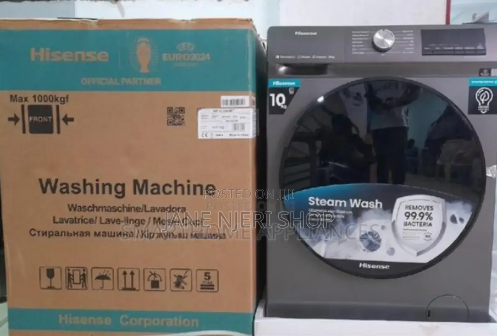 10kgs Hisense Washing Machine Front Load Brand New