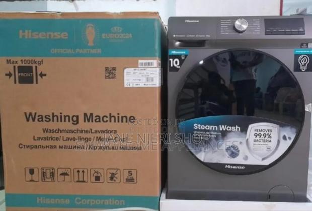 10kgs Hisense Washing Machine Front Load Brand New - main view