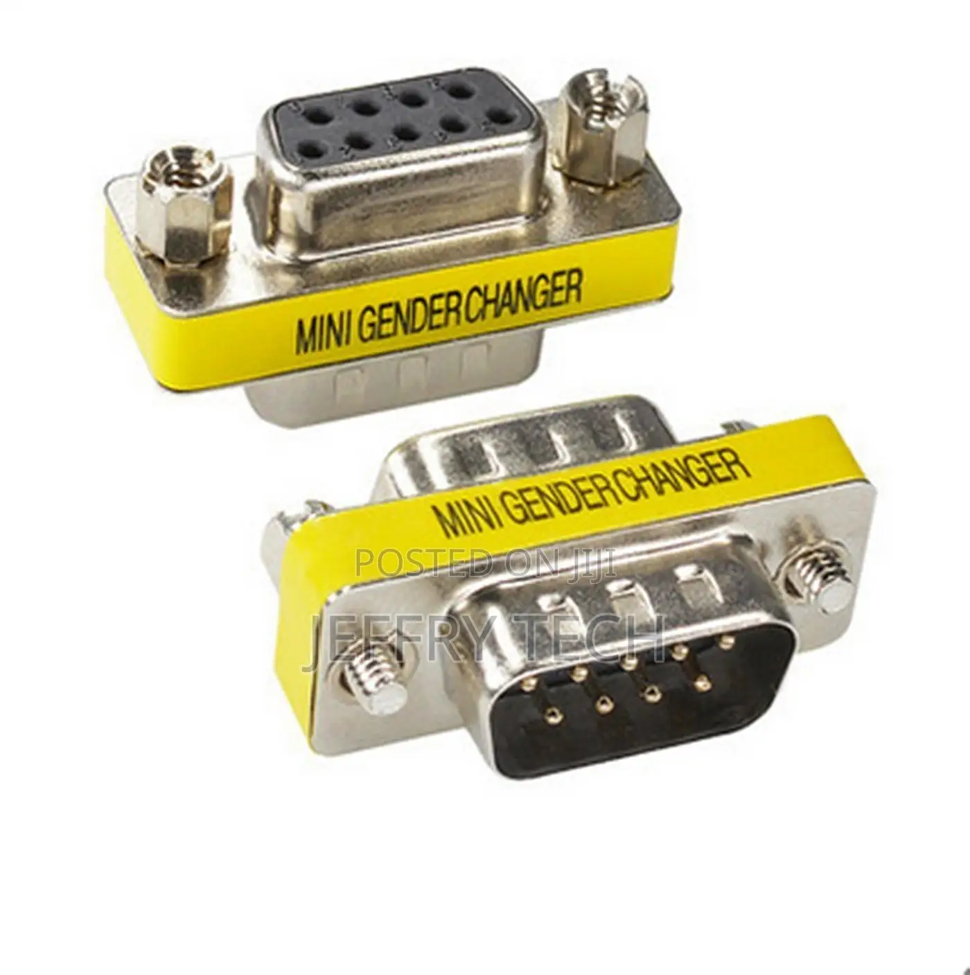 9 Pin RS-232 DB9 Male to Female Serial Cable Gender Changer