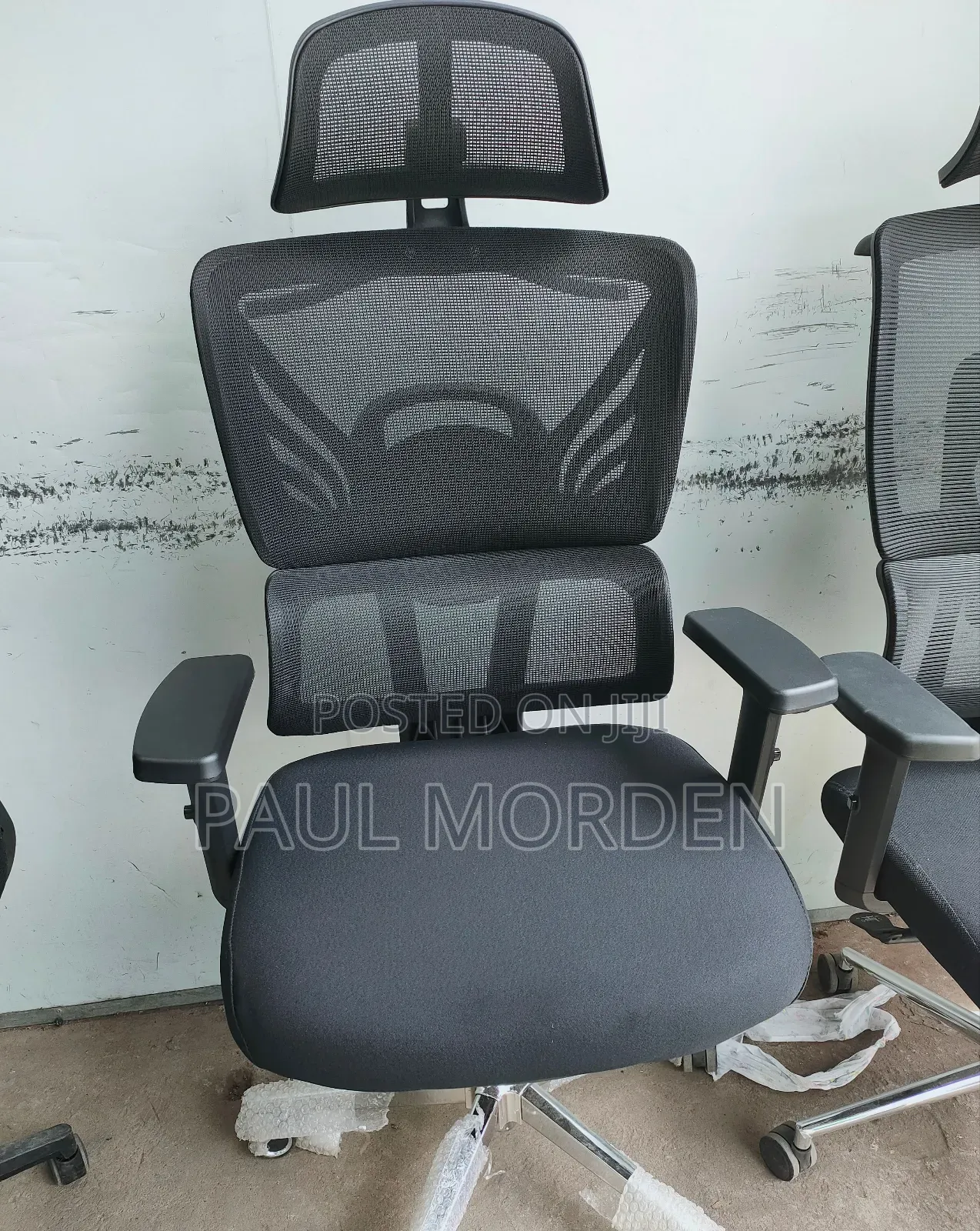 Generic Orthopedic Office Chair With Adjustable Armrest