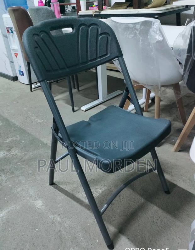 Patio Plastic Foldable Chair - main view