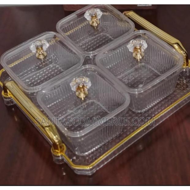 Acrylic Tray With 4pcs Candy Box