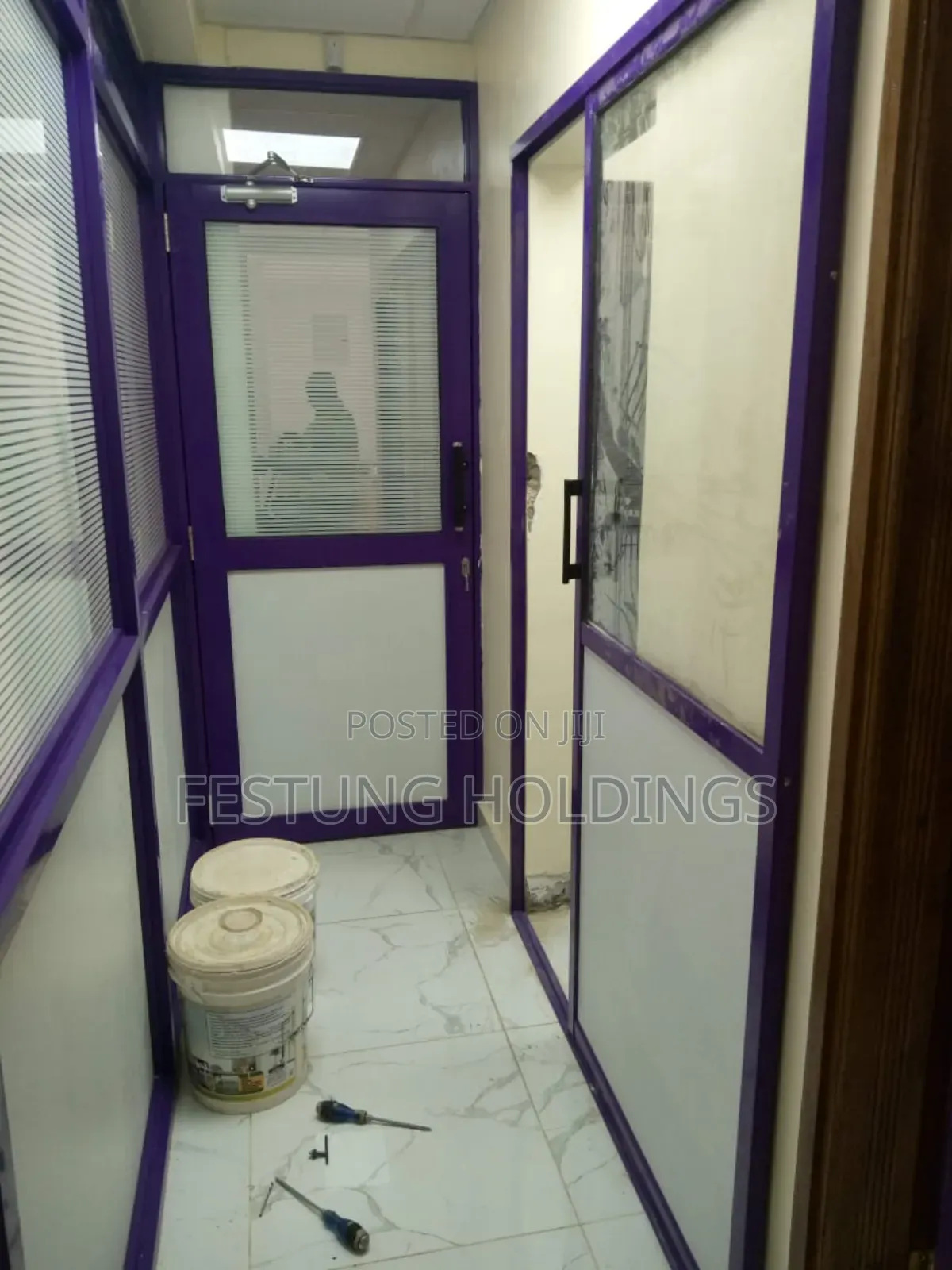 Aluminium Partition and Glazing Works