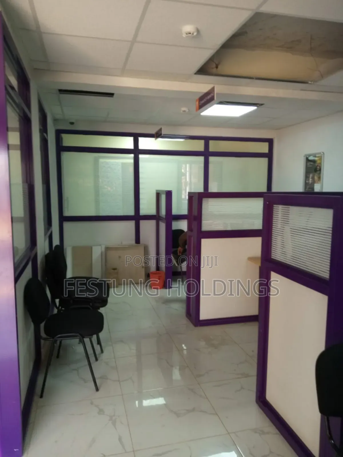 Aluminium Partition and Glazing Works