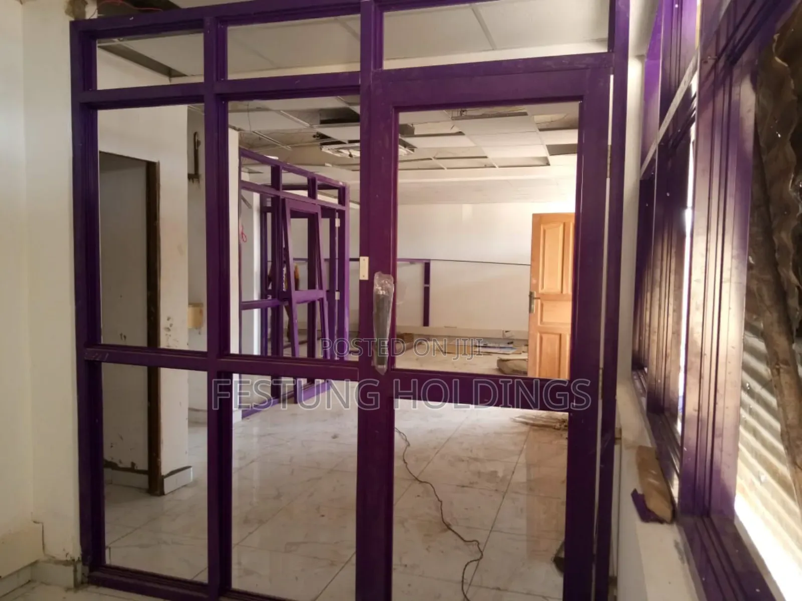 Aluminium Partition and Glazing Works