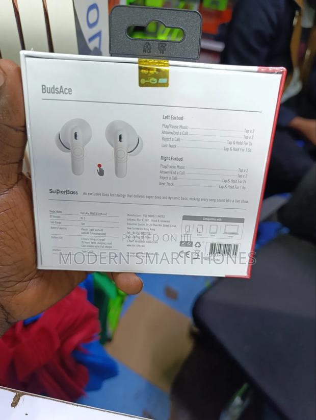 Itel Buds Ace Wireless Bluetooth Earpods Earphones - thumbnail 2