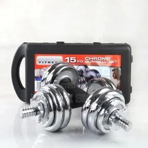 15kgs Staineless Chrome Dumbells