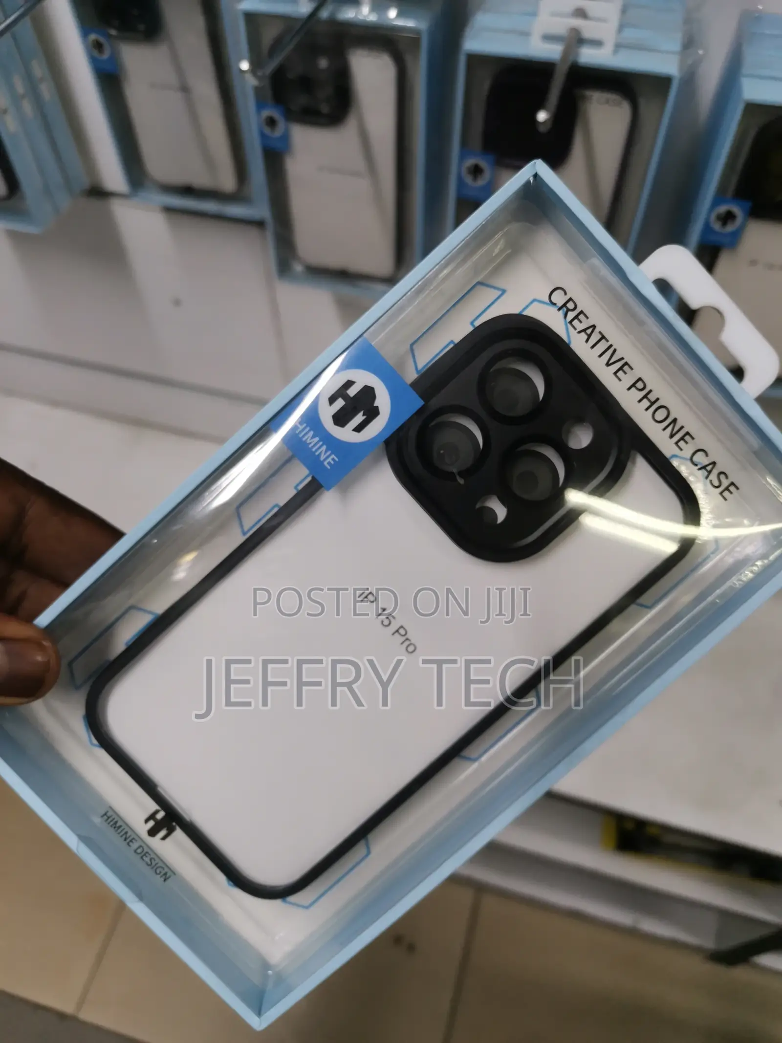 Clear Case for iPhone 15 Pro With Lens Protector