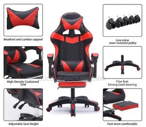 Office Chairs: Swivel Executive Leather Gaming Chair