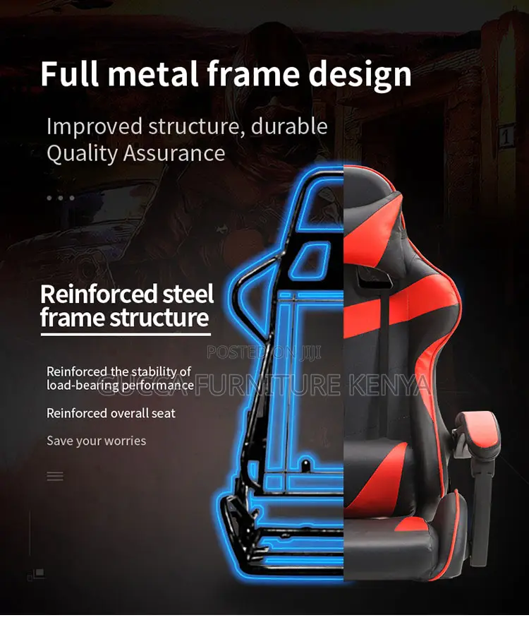 Office Chairs: Swivel Executive Leather Gaming Chair