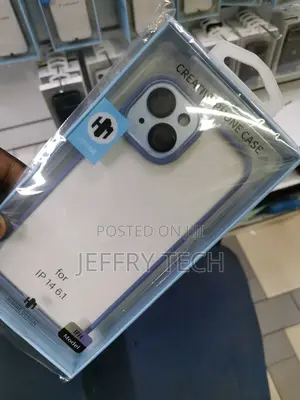 Himine iPhone 14 Clear Case With Camera Lens Protector