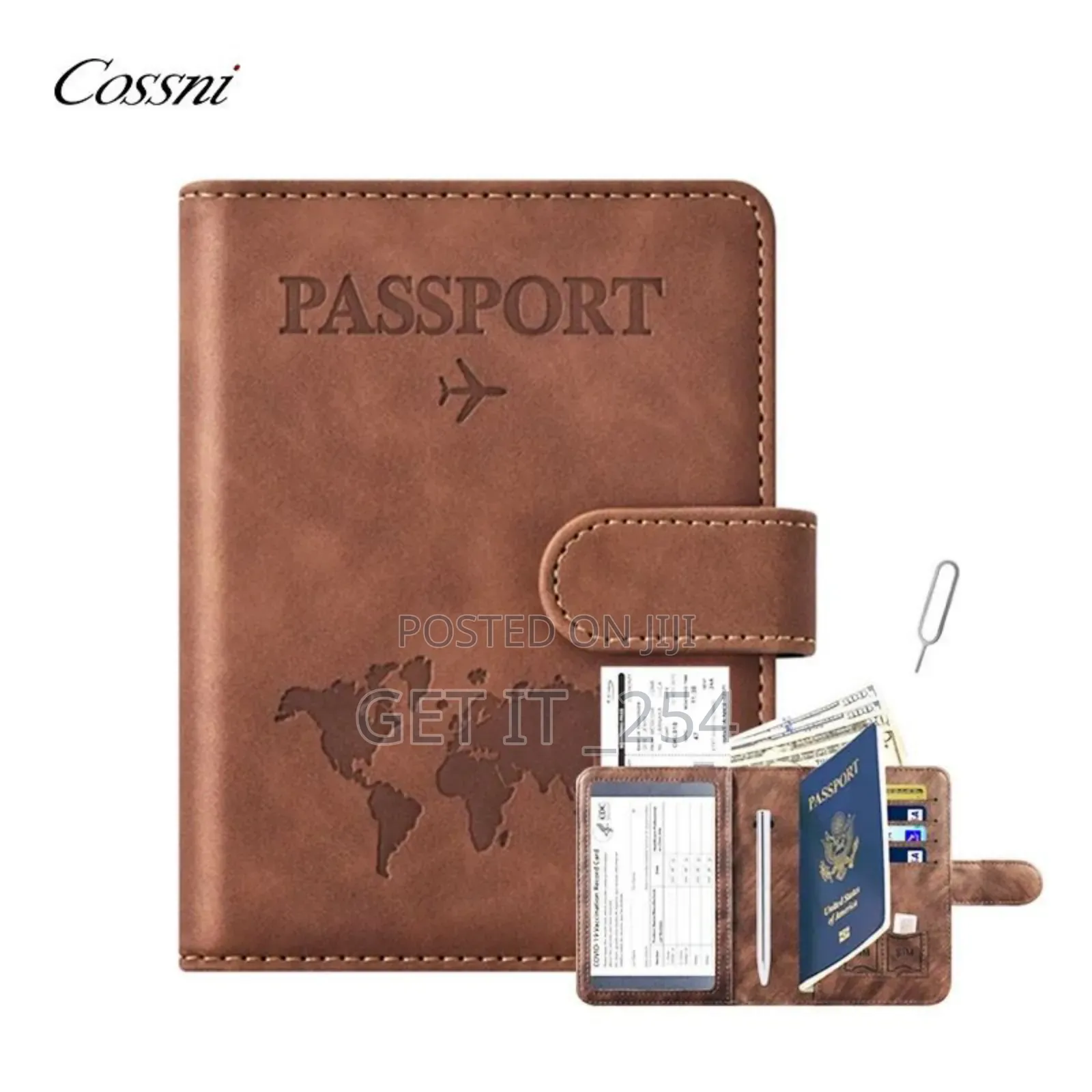 Travel Passport Holder Wih RFID Protection To Keep Your Data