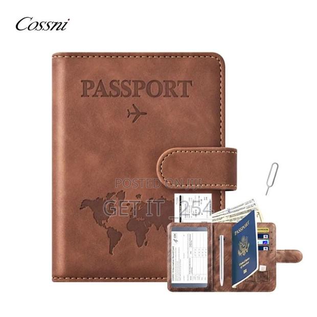 Travel Passport Holder Wih RFID Protection To Keep Your Data - main view