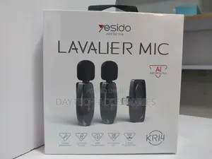 Yesido Wireless Microphone for iPhone Lightning Dual Mic