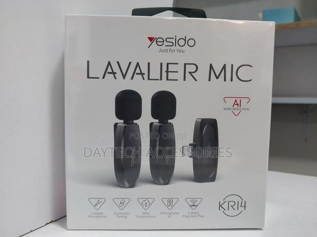 Yesido Wireless Microphone for iPhone Lightning Dual Mic - thumbnail 2