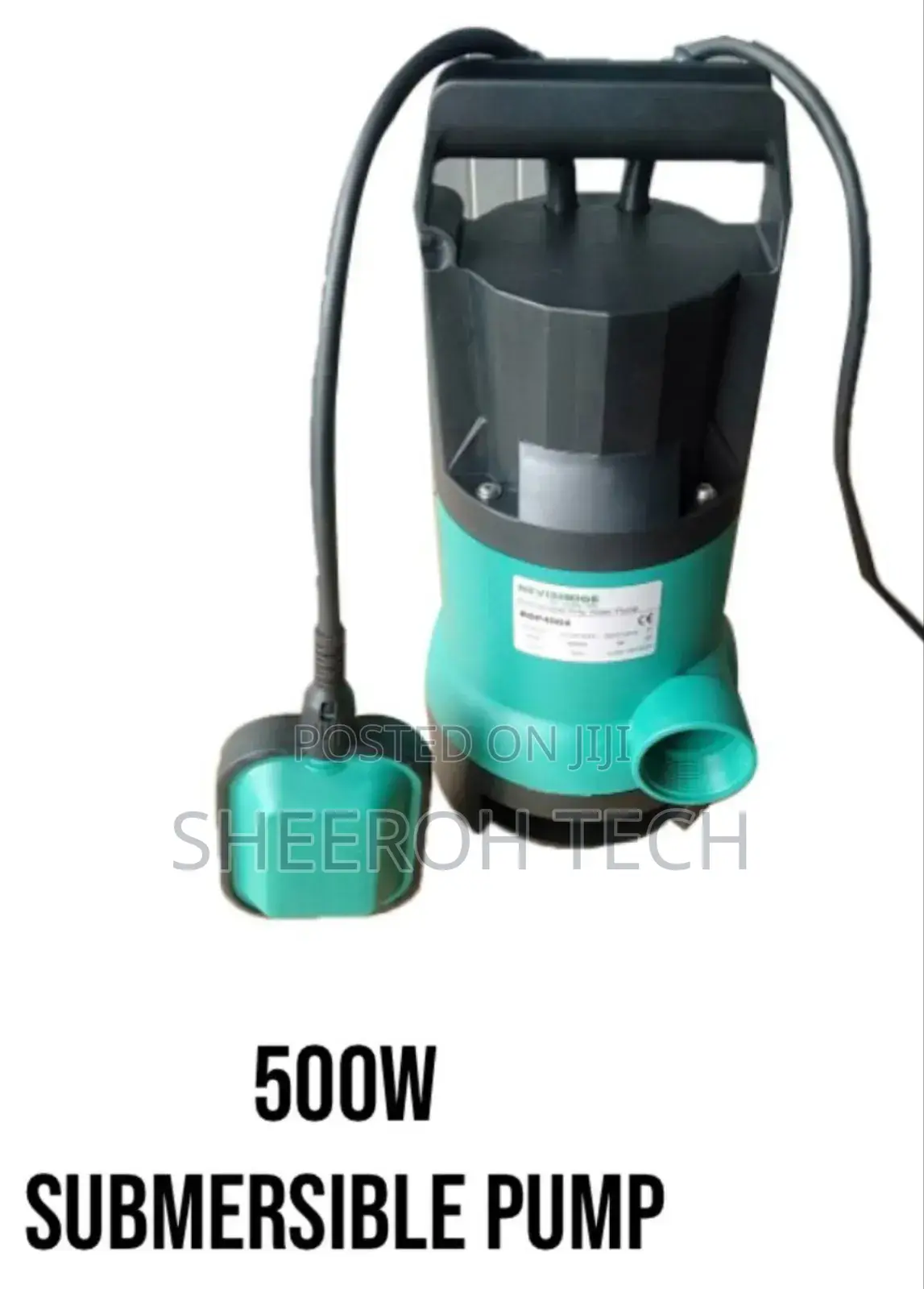 Submersible Water Pump 500watts