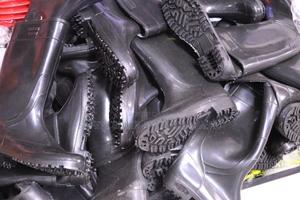 Black Gumboots Light Duty At Wholesale - thumbnail 2