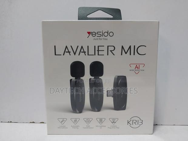 Yesido Kr-13 Dual Wireless Microphone Type-C Plug Receiver - main view