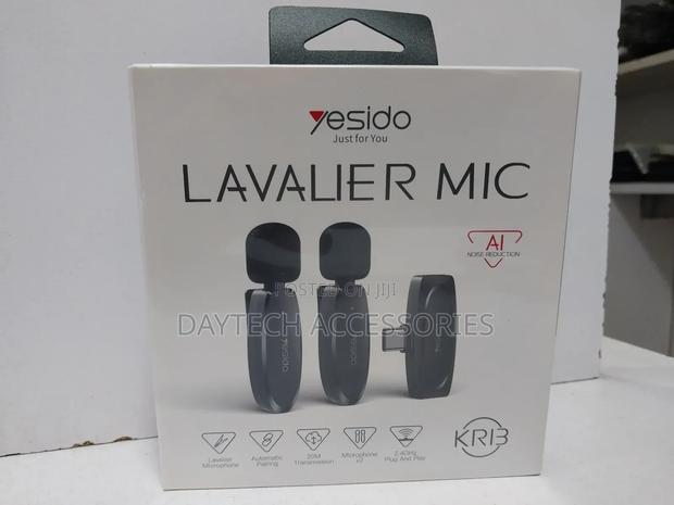 Yesido Kr-13 Dual Wireless Microphone Type-C Plug Receiver - thumbnail 2