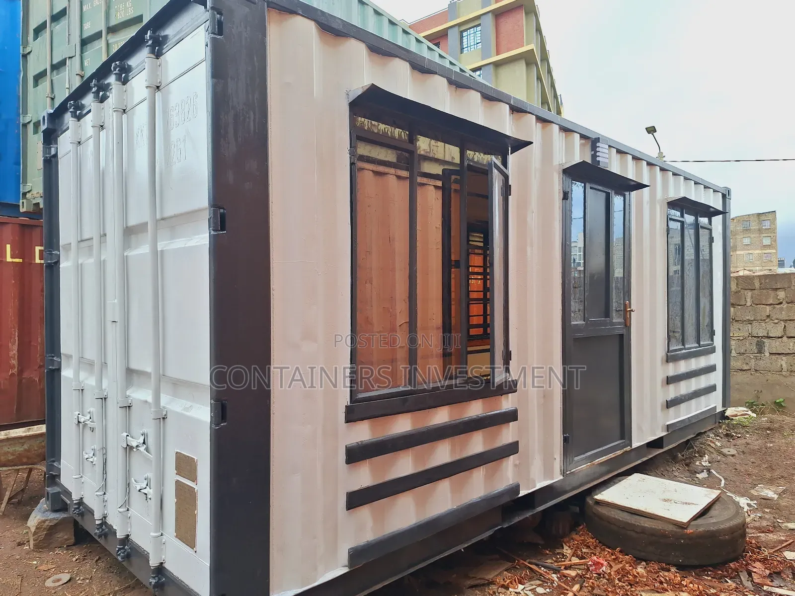 Container Bedsitter Ready in 2 Weeks.